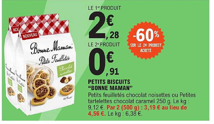 petits biscuits "bonne maman"