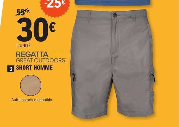 regatta great outdoors short homme