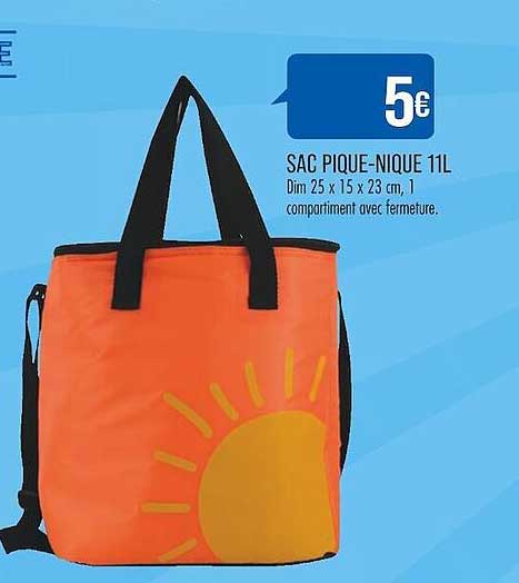 sac pique-nique 11l