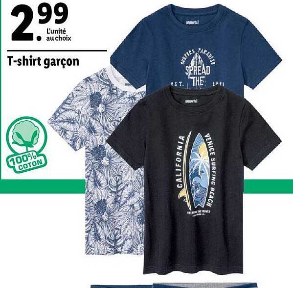 t-shirt garçon
