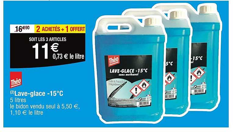 théo lave-glace-15°c