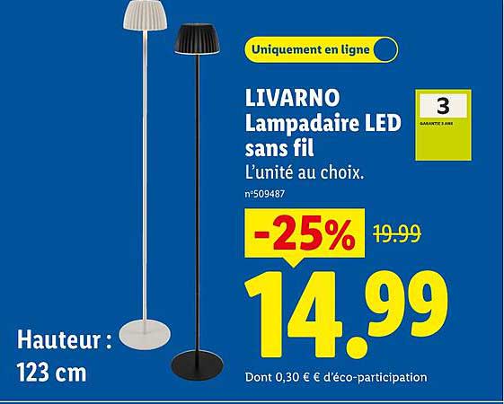 Lampadaire Lidl Led