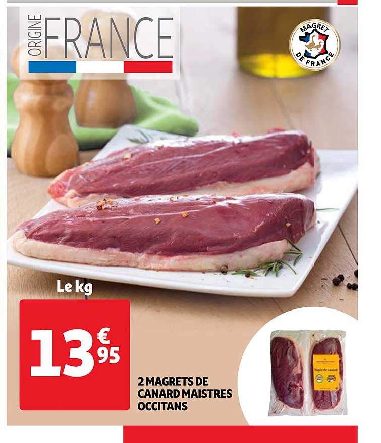 2 magrets de canard maistres occitans
