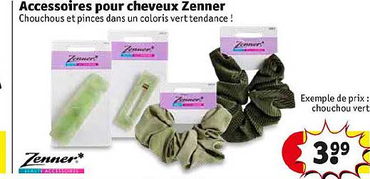 accessoires pour cheveux zenner