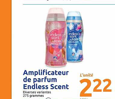 amplificateur de parfum endless scent