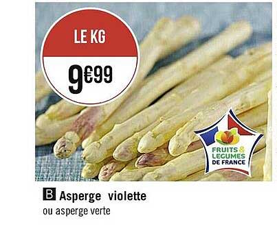 asperge violette