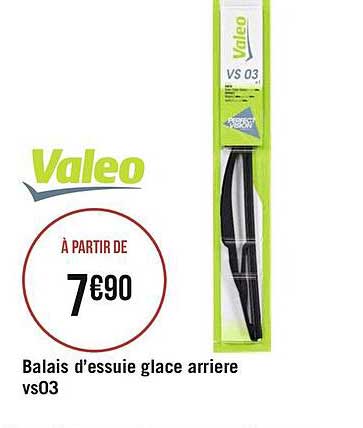 balais d'essuie glace arrière vs03 valeo