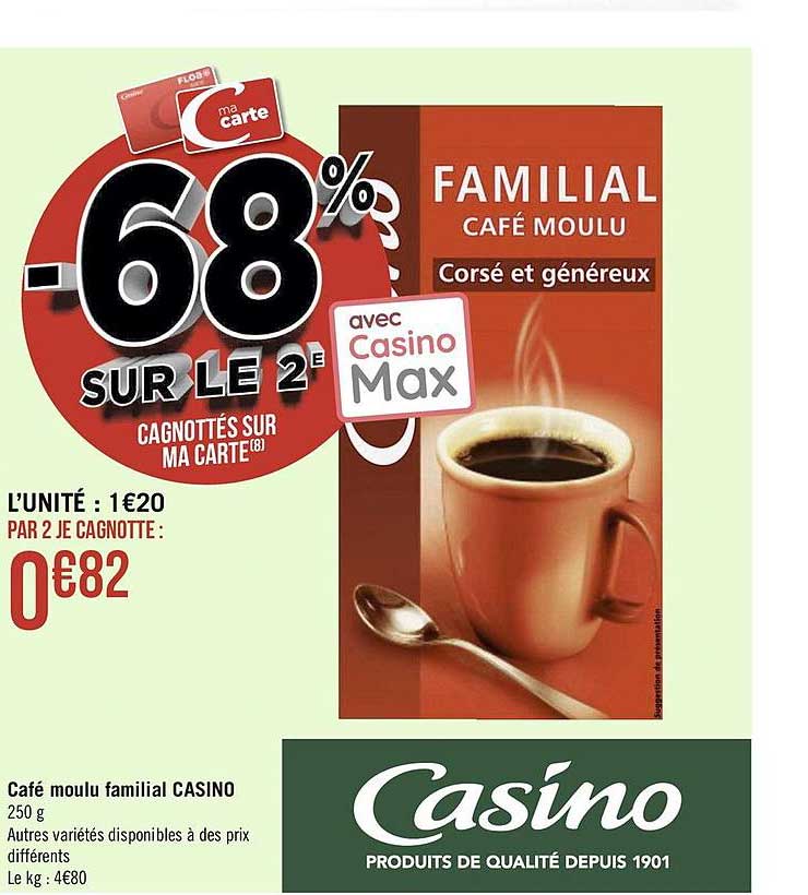 cafe moulo familial casino 250g