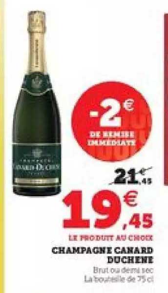 champagne canard duchêne