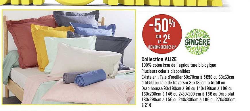 Collection Alizé Sincère