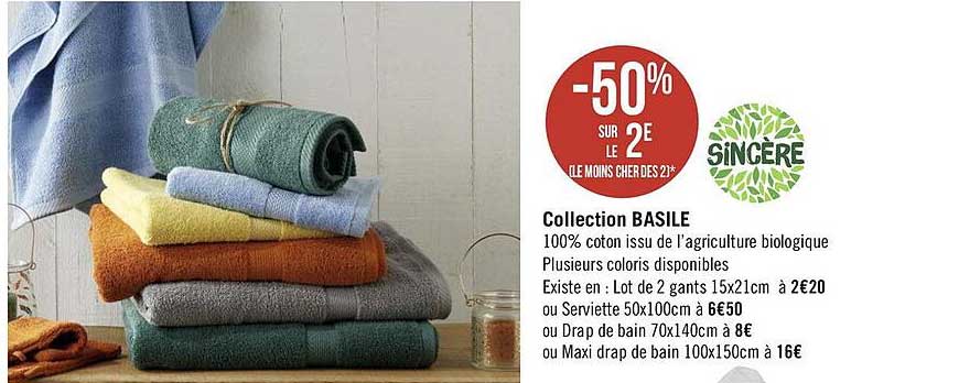 collection basile sincère