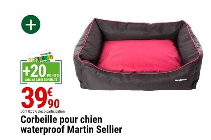 Corbeille pour chien waterproof Martin Sellier