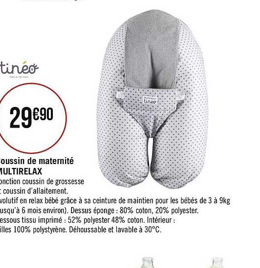 coussin de maternité multirelax tinéo