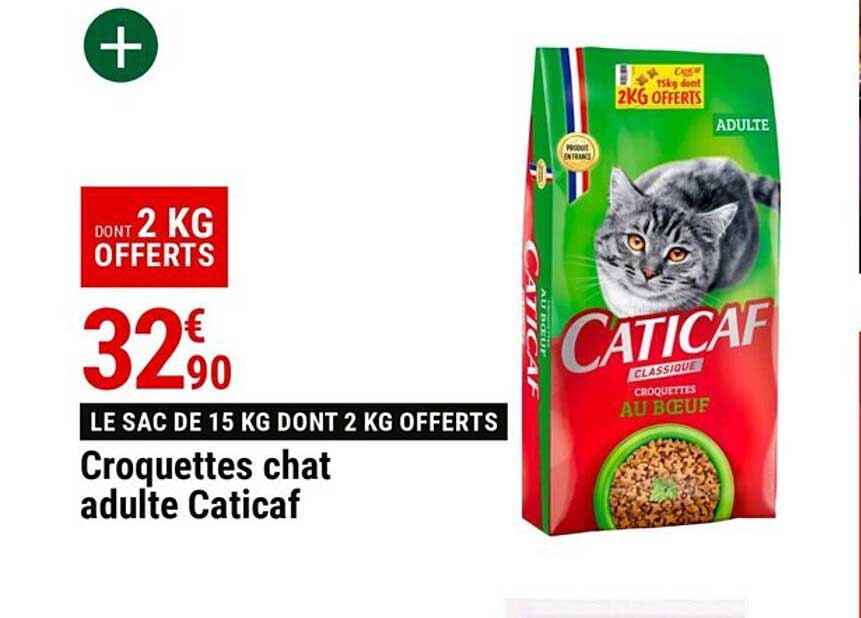 Croquettes Chat Adulte Caticaf