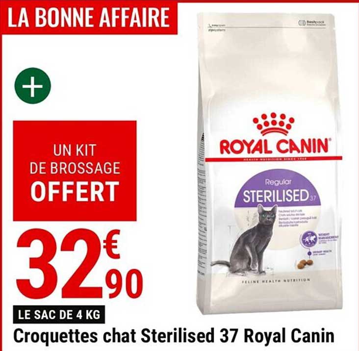 Croquettes Chat Sterilised 37 Royal Canin