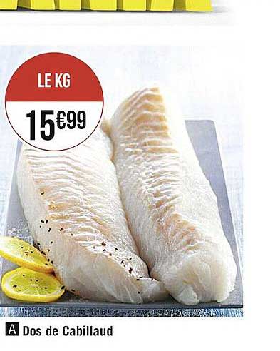 Dos De Cabillaud