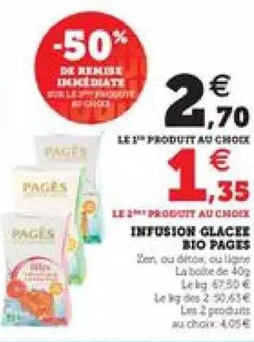 Infusion Glacée Bio Pages -50% De Remise Immédiate