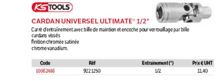 KSTools Cardan Universel Ultimate 1-2