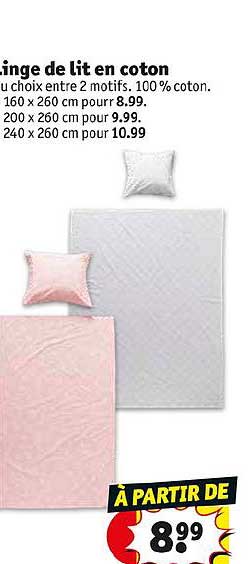 Linge De Lit En Coton