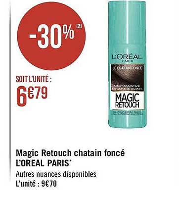 magic retouch châtain foncé l'oréal paris