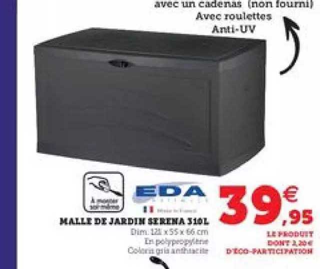 Malle De Jardin Serena 510L