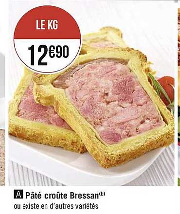 pâté croûte bressan ou existe en d'autres variétés