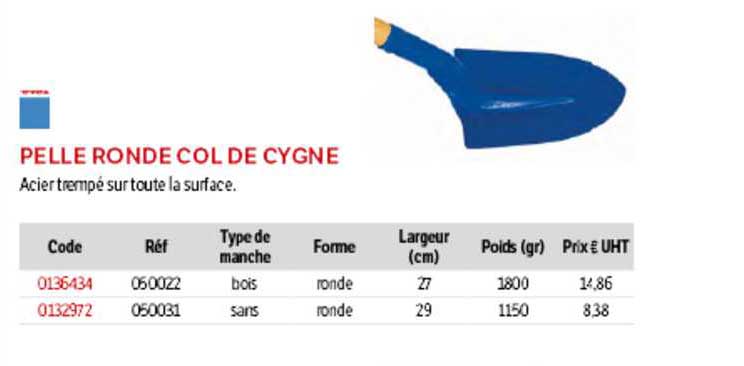 pelle ronde col de cygne