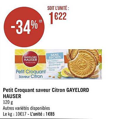 petit croquant saveur citron gayelord hauser