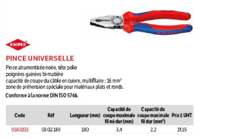 pince universelle knipex