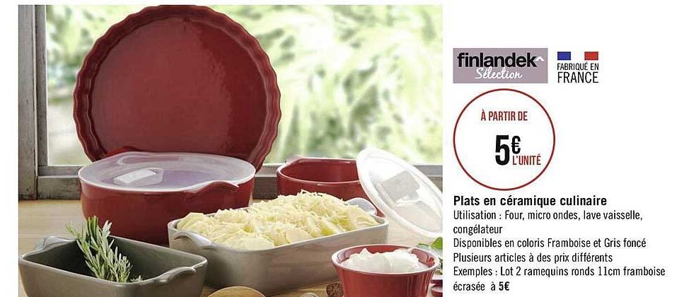 plats en céramique culinaire finlandek^