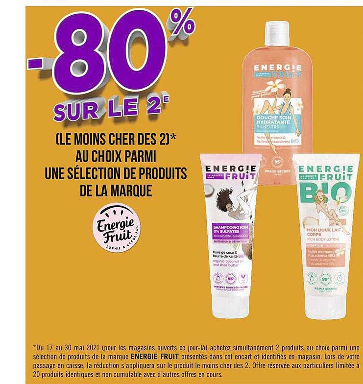 Produits De La Marque Energie Fruit