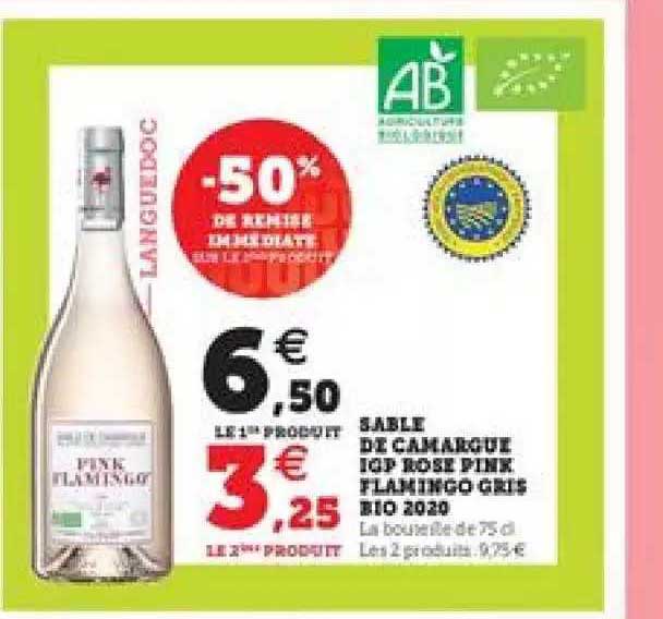 sable de camargue igp rose pink flamingo gris bio 2020 -50% de remise immédiate