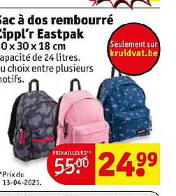 Sac à Dos Rembourré Zippl'r Eastpak