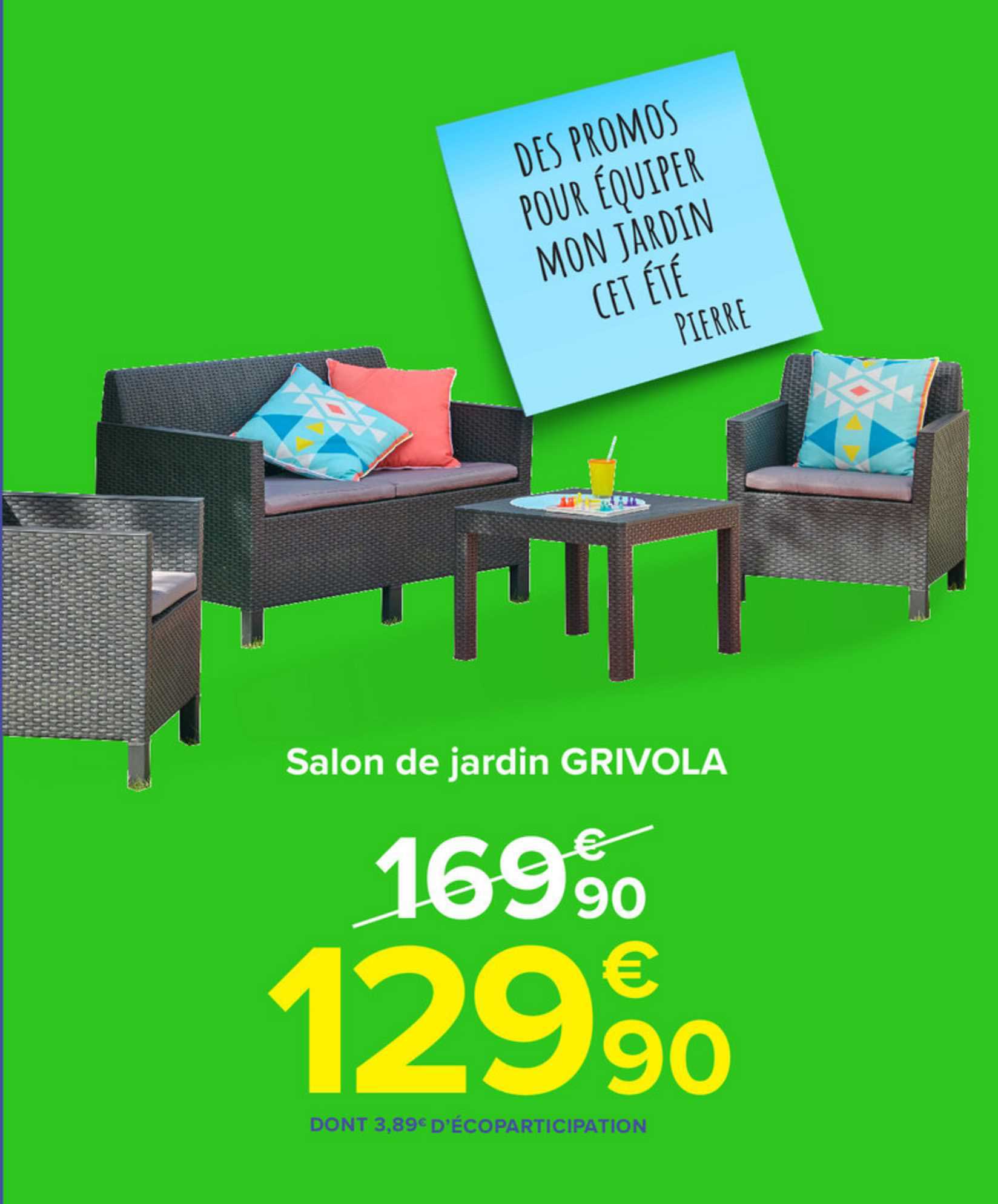 Salon de jardin Grivola