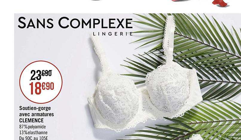 soutien-gorge avec armatures clémence
