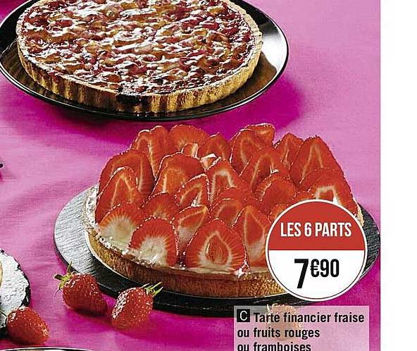 Tarte Financier Fraise Ou Fruits Rouges Ou Framboises