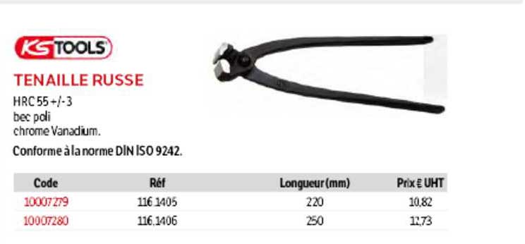 tenaille russe ks tools