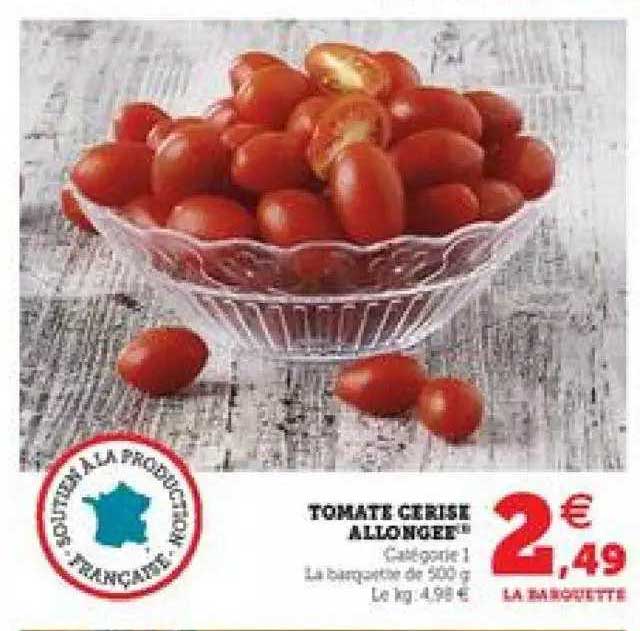 Tomate Cerise Allongée
