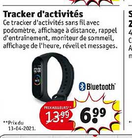tracker d'activités
