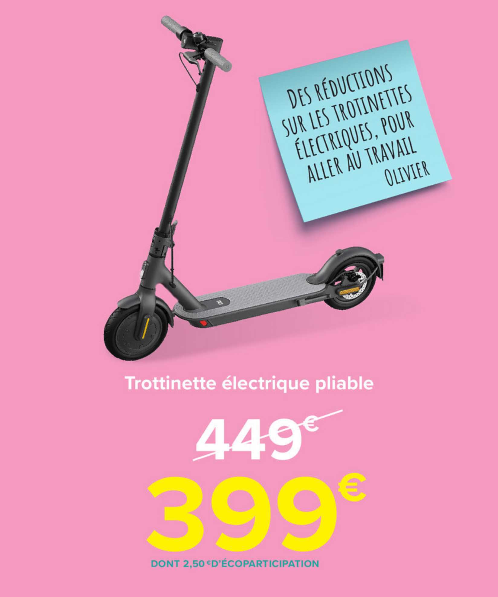 Trottinette électrique Pliable