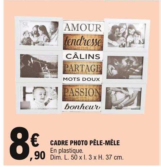 cadre photo pêle-mêle