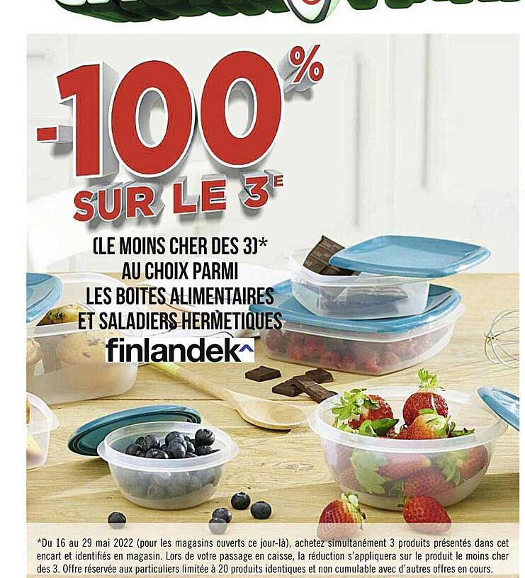 boîtes alimentaires et saladiers hermétiques finlandek^