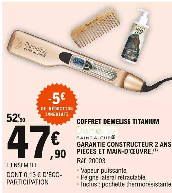 Coffret Demeliss Titanium