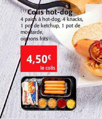 colis hot-dog