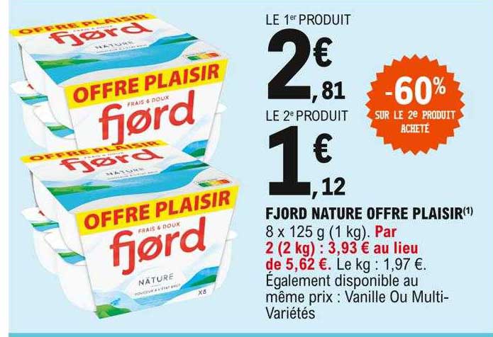 Fjord Nature Offre Plaisir