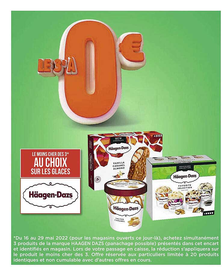 glaces häagen-dazs