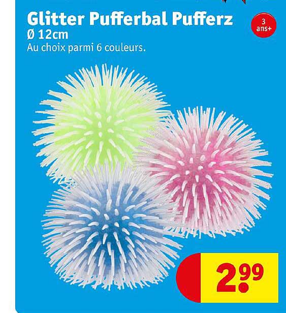 glitter pufferbal pufferz