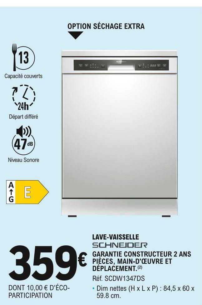 lave-vaisselle schneider