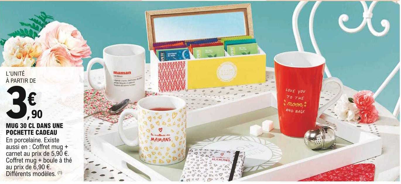 mug 30cl dans une pochette cadeau