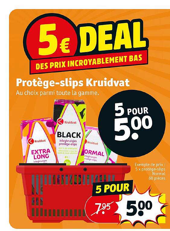 protège-slips kruidvat
